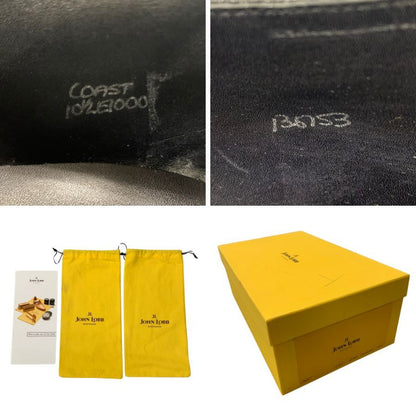 ジョンロブ レザーシューズ コースト シングルモンク カーフ ブラック UK10.5E  メンズ 革靴 JOHN LOBB COAST CALF ビジネスシューズ 約29.0cm【LA】【中古】