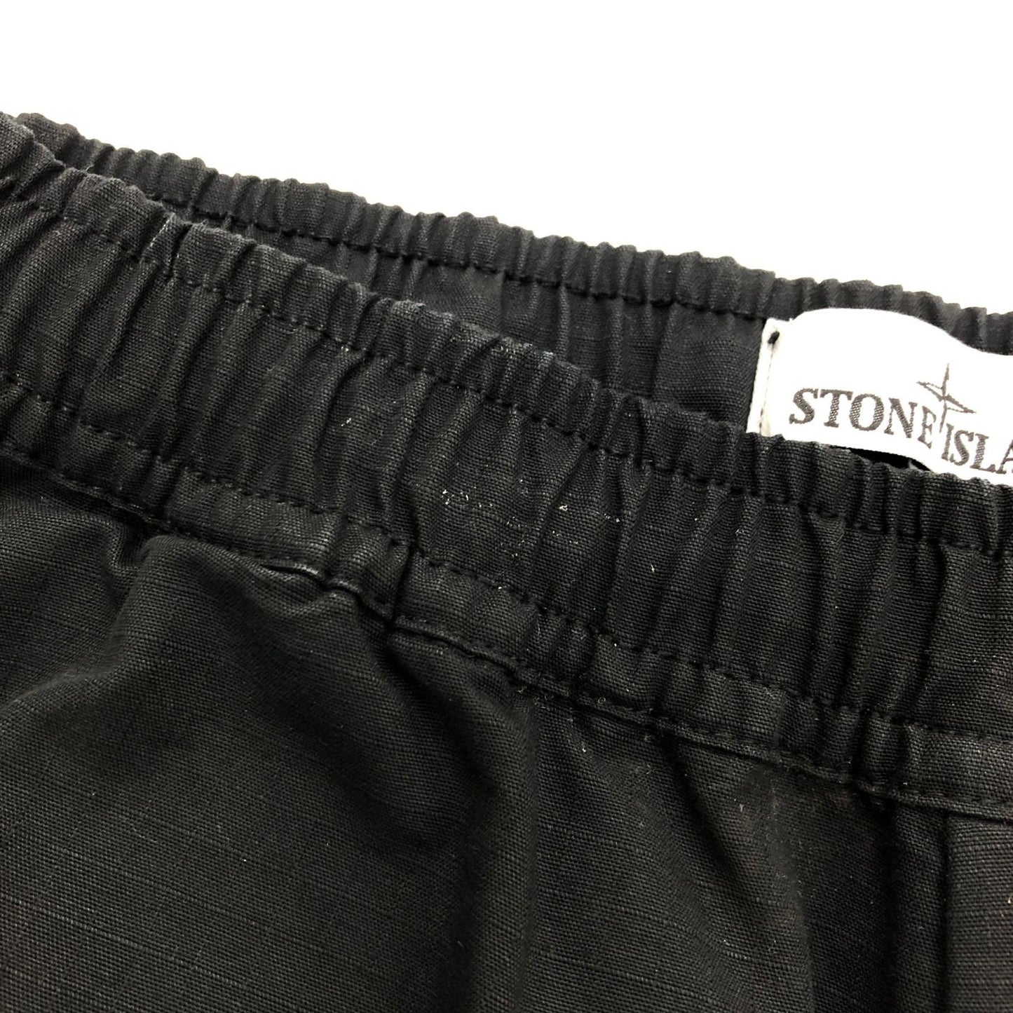 ストーンアイランド リップストップカーゴパンツ ブラック メンズ サイズ30 Stone Island 【AFB34】