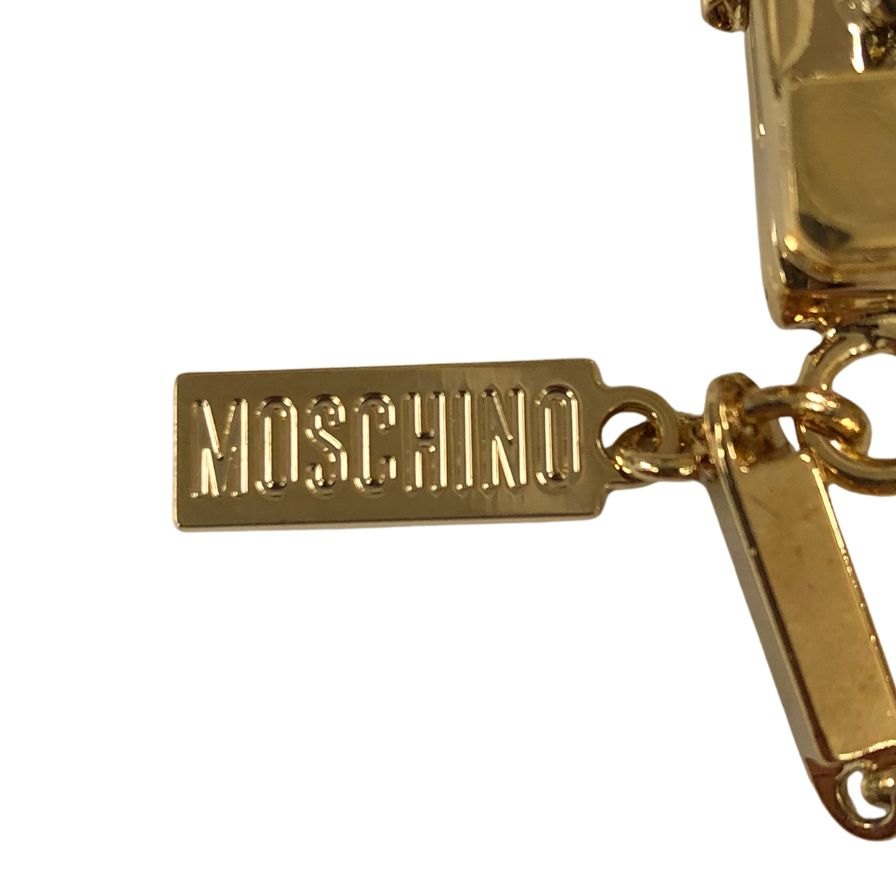 モスキーノ ネックレス ウォレット がま口 ゴールド金具 レディース Moschino【AFI18】