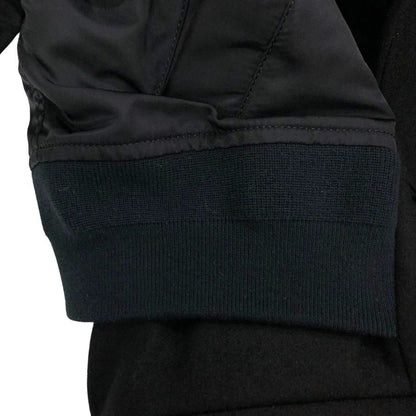 極美品◆サカイ 20年製 ドッキングロングコート レディース サイズ2 ブラック 20-05208 sacai 【AFB56】