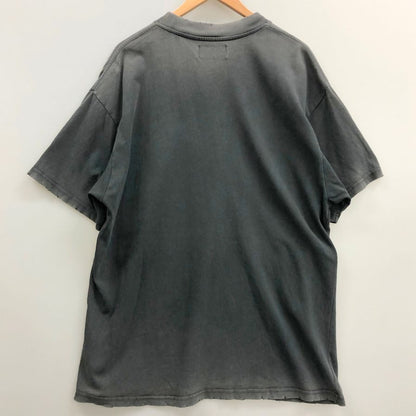 美品◆リプレゼント Tシャツ シャーク ダメージ加工 メンズ サイズXL ブラック REPRESENT 【AFB24】
