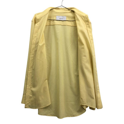 美品◆オーバーコート ウール 長袖シャツ 20ss イエロー メンズ サイズ2 OVERCOAT 【AFB28】