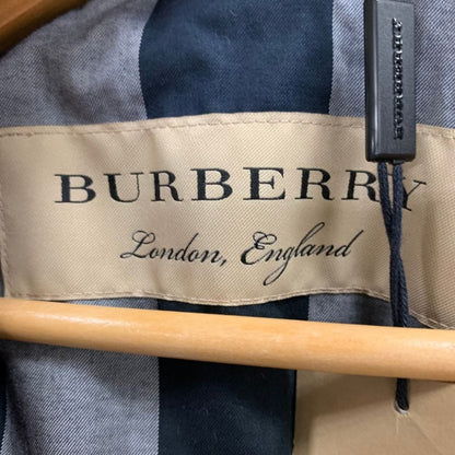 新品同様◆バーバリー ステンカラーコート メンズ ベスト付 ネイビー サイズ44 THTHAGAR503NON BURBERRY 【AFB32】