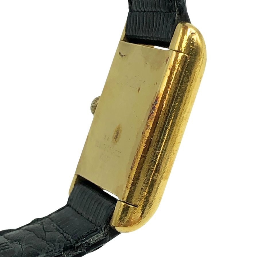 カルティエ マストタンク 腕時計 レディース 手巻き 18K GOLD ELECTROPLATED スイスメイド ゴールド Cartier【AFI8】