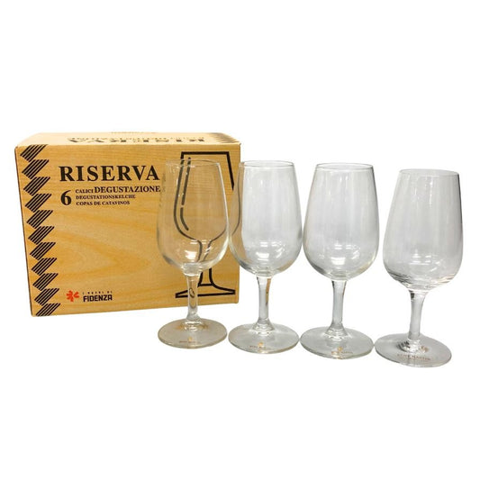 フィデンツァ リゼルヴァ テイスティンググラス 4脚入り FIDENZA RISERVA【AFB55】【中古】