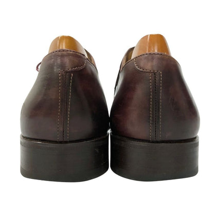ベルルッティ レースアップシューズ パンチング バーガンディ サイズ36  Berluti 約22.5cm【AFC44-2】