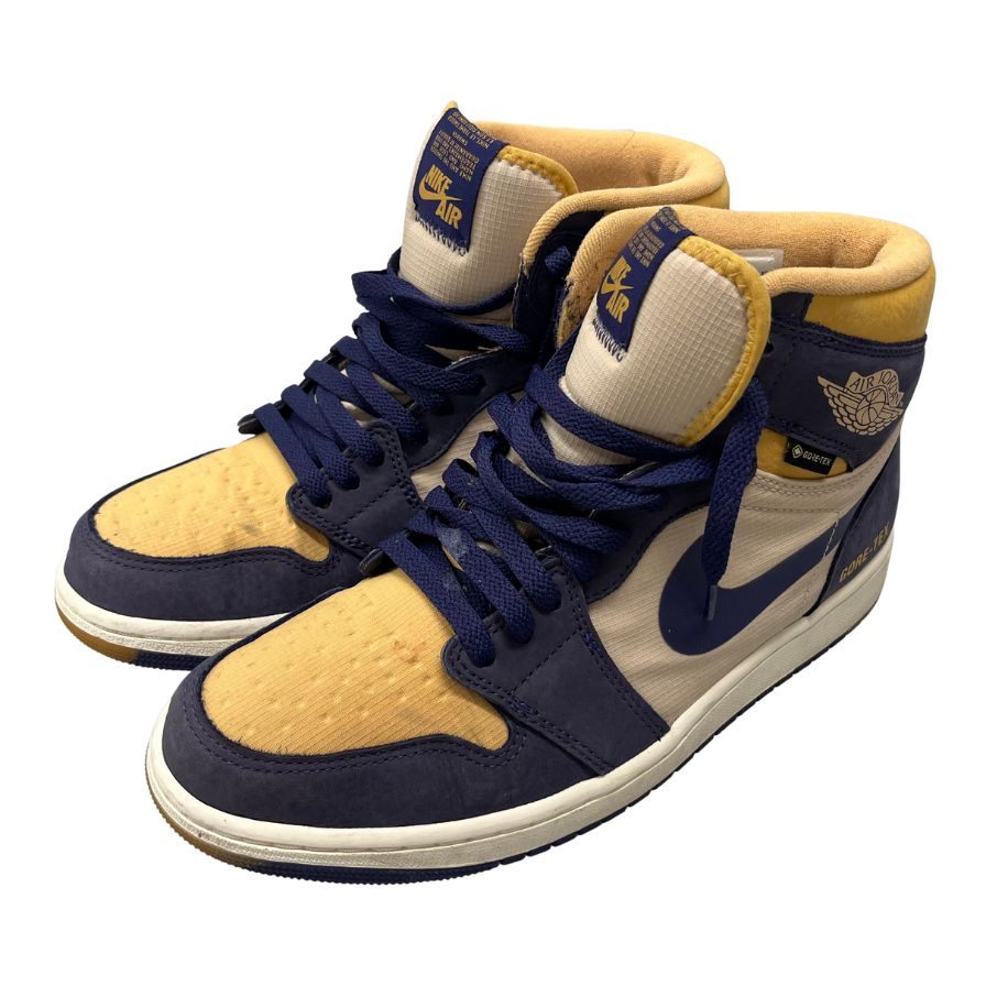 中古◆ナイキ エア ジョーダン 1 エレメント ゴアテックス DB2889-501 メンズ サイズ27.5cm NIKE  JORDAN BRAND AIR JORDAN 1 ELEMENT SKY J PURPLE/SHIMMER-HONEYCOMB-SAIL【AFD5】