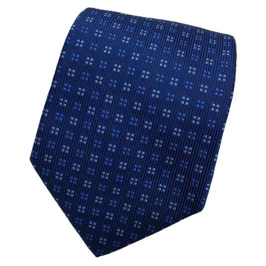 ターンブルアンドアッサー ネクタイ シルク ダービータイ ドット 総柄 ハンドメイド ブルー Turnbull & Asser【AFI11】