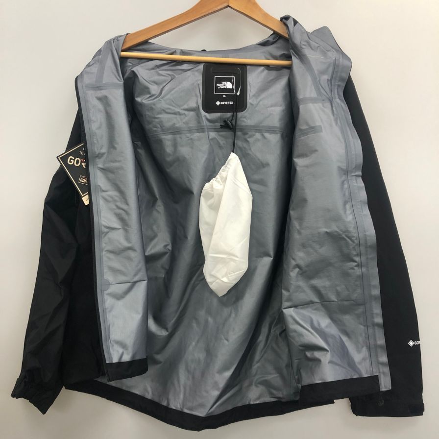 新品同様◆ザ ノース フェイス NPW12501 クライムライトジャケット レディース ブラック サイズXL THE NORTH FACE 【AFA12】