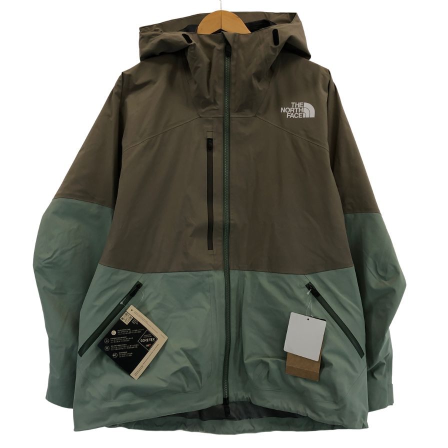 新品同様◆ザ ノース フェイス NS62510 レイバックビーシージャケット マッシュルーム スレートモス メンズ サイズL THE NORTH FACE 【AFB41】