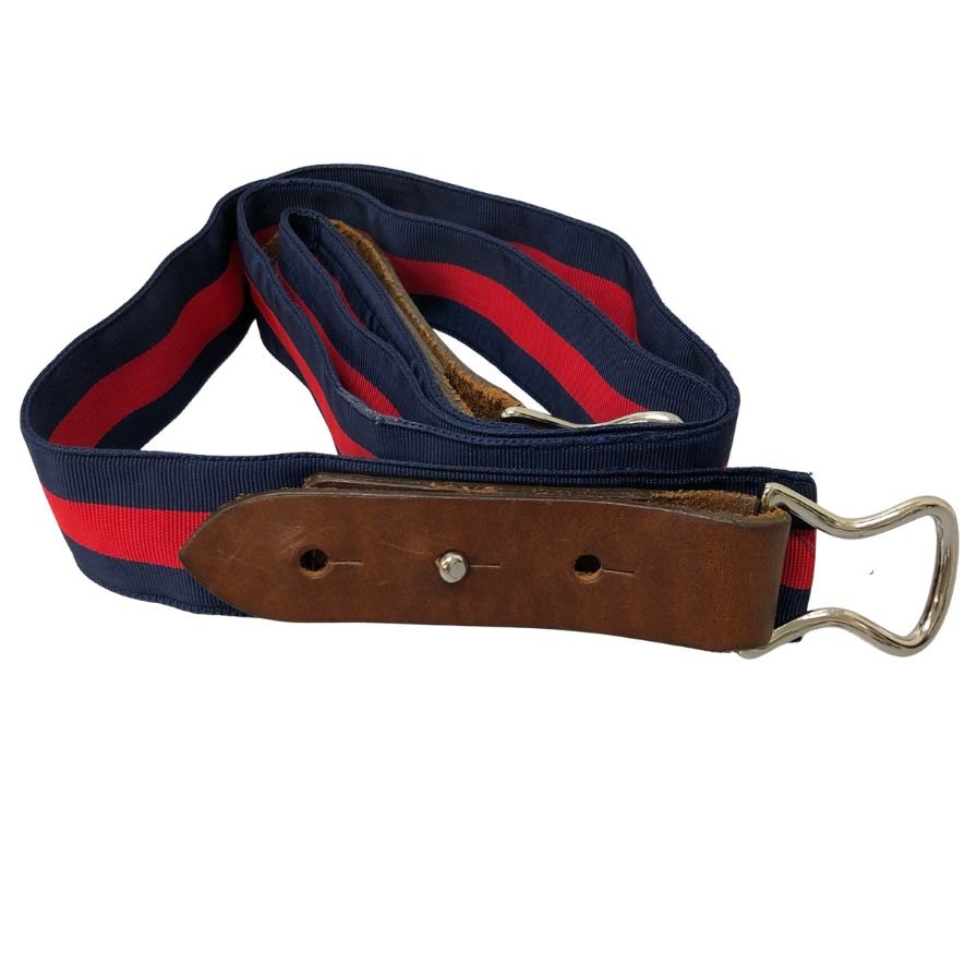 ポロ ラルフローレン 両フックナイロンベルト 制服用ベルト アメリカ製 メンズ サイズ不明 マルチカラー Polo Ralph Lauren【AFI16】