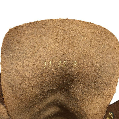 フット ザ コーチャー レースアップブーツ サイズ8 ブラック レザー  foot the coacher ブーツ 約26.0cm【LA】【中古】