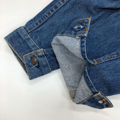 美品◆リーバイス デニムジャケット 70s USA製 VINTAGE スモールe ボタン裏 刻印1 Gジャン ブルー メンズ サイズ40 Levi`s 【AFB39】