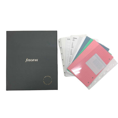 ファイロファックス システム手帳 カバー オリジナル  スモール 純正リフィル 日本限定 ブルー Filofax【AFI10】【中古】