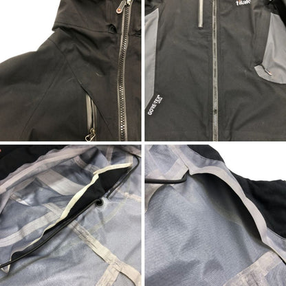 中古◆ティラック アタックジャケット ゴアテックス チェコ製 メンズ サイズXS ブラック tilak GORE-TEX 【AFB24】