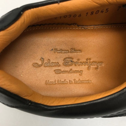 ジャランスリウァヤ レザースニーカー インテリジェンス シューズ 210306 カーフ ブラック サイズ7 メンズ Jalan Sriwijaya Intelligence Shoes 約25.5cm【AFD15-2】