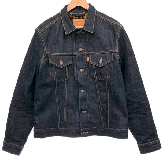 美品◆シュプリーム×リーバイス レオパードデニムジャケット 12AW メンズ サイズM インディゴ SUPREME×Levi's 【AFB24】
