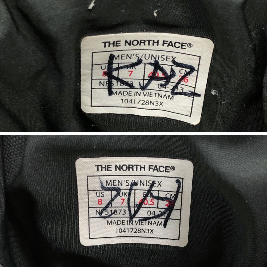 ザ ノースフェイス ウィンターブーツ ヌプシ ブーティ  ウォータープルーフ ウール メンズ グレー サイズ26 NF51873 THE NORTH FACE Nuptse Bootie WP VI 約26.0cm【AFC8】