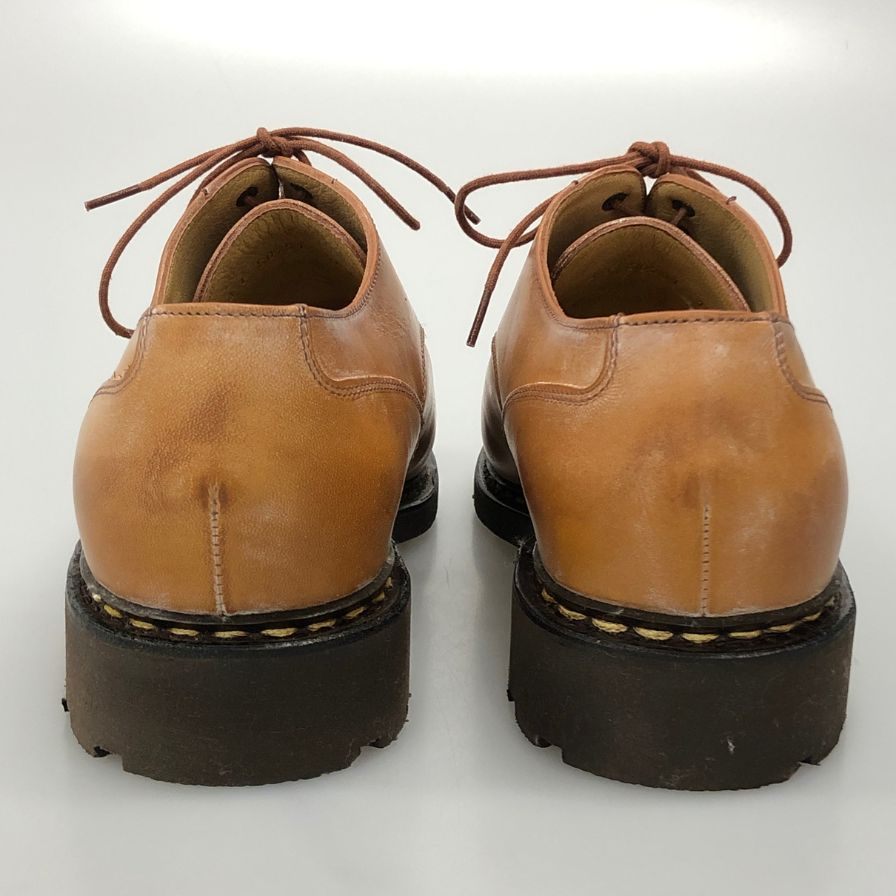 パラブーツ レザーシューズ Uチップ シャンボード リス レザー 710703 ブラウン メンズ サイズ8 Paraboot CHAMBORD ビジネスシューズ 約26.5cm【LA】【中古】