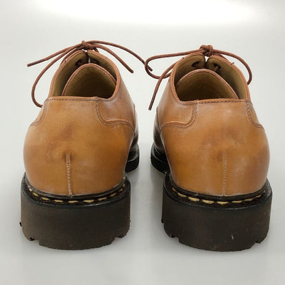 パラブーツ レザーシューズ Uチップ シャンボード リス レザー 710703 ブラウン メンズ サイズ8 Paraboot CHAMBORD ビジネスシューズ 約26.5cm【LA】【中古】