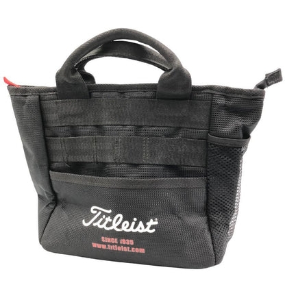 タイリスト ラウンドトートバッグ ナイロン ブラック Titleist【AFE9】