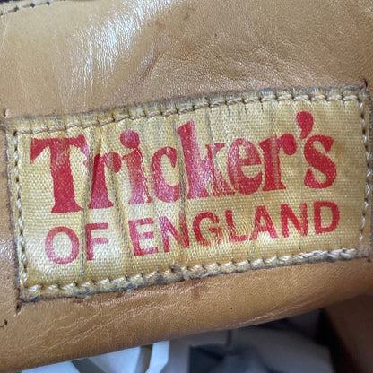 トリッカーズ ウイングチップレザーシューズ S63411 ブラウン系  メンズ サイズ 8.5 Tricker's 約27.0cm【AFC35】
