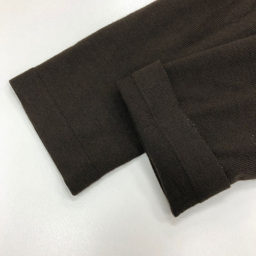 中古◆フォクシー カーディガン ウール ニット 24219 ブラウン レディース サイズ40 FOXEY 【AFB6】