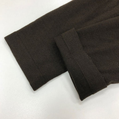 中古◆フォクシー カーディガン ウール ニット 24219 ブラウン レディース サイズ40 FOXEY 【AFB6】