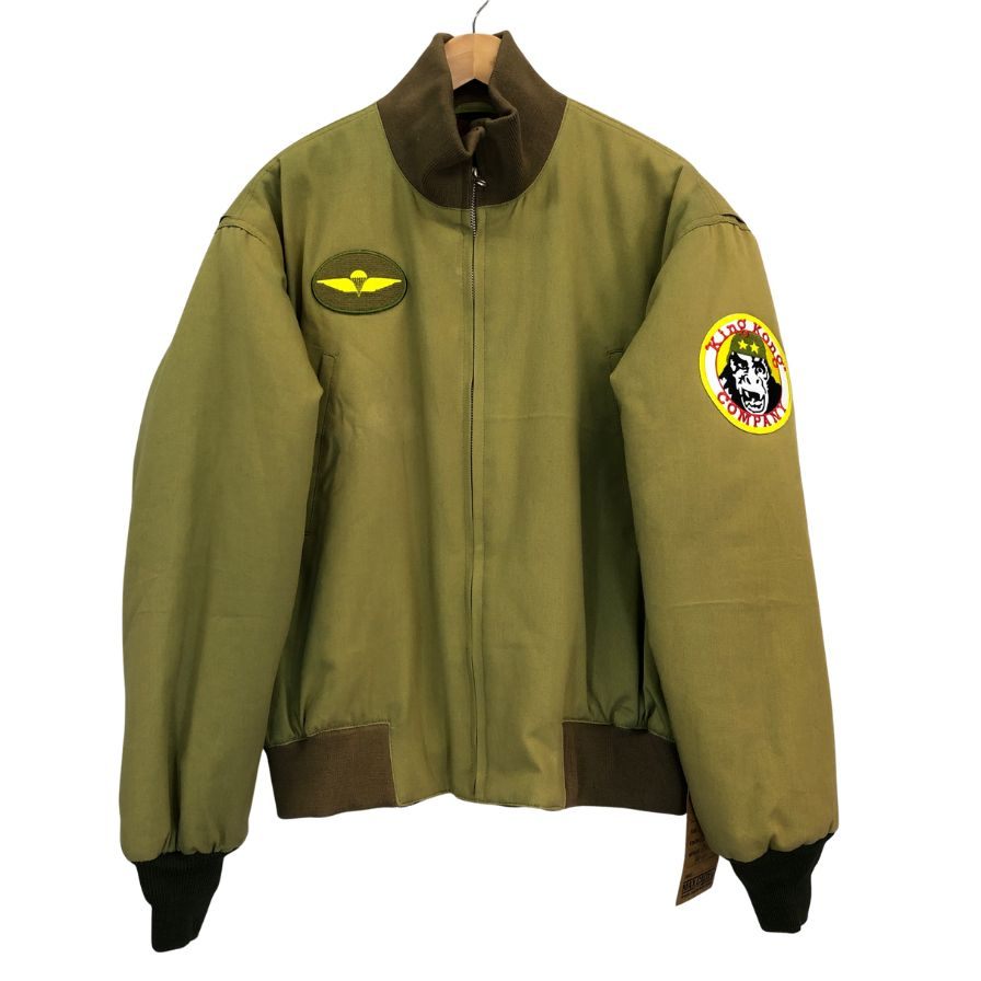 美品◆マックスケイディ タンカースジャケット タクシードライバー メンズ カーキ サイズM/38 MAXCADYS 【AFA1】