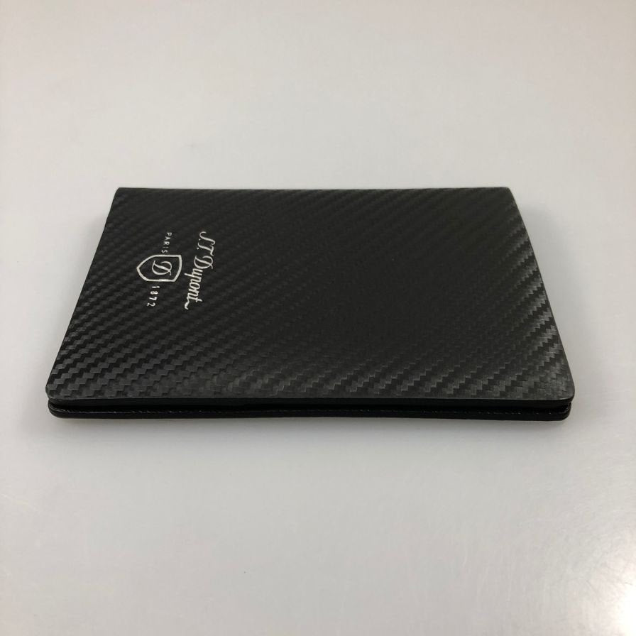 デュポン カードケース レザー 名刺入れ ブラック ST Dupont【AFB55】