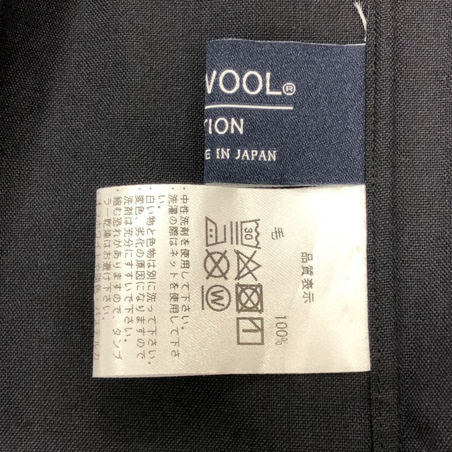 美品◆ザボウ シャツ テックウール SUMMER CPO SHIRTS TECH WOOL サイズ表記なし ブラック系 メンズ ZABOU 【AFB12】