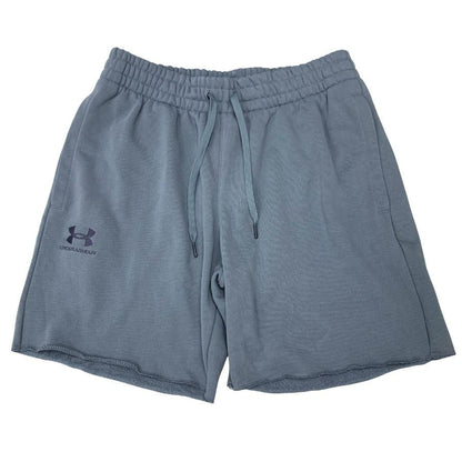 アンダーアーマー ハーフパンツ スウェット ヘビーウェイト メンズ サイズXL ブルー UNDER ARMOUR 【AFB49】