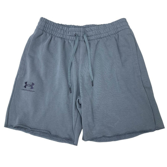 アンダーアーマー ハーフパンツ スウェット ヘビーウェイト メンズ サイズXL ブルー UNDER ARMOUR 【AFB49】