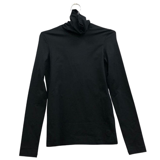 美品◆ジルサンダープラス カットソー タートルネック ロンT 長袖 Tシャツ ストレッチ ハイネック ブラック サイズS メンズ JIL SANDER＋ 【AFB28】