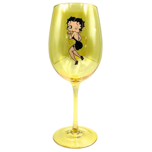 ダイヤモンドロック ベティー ブープ シャンパングラス イエロー D.ROCK BETTY BOOP【AFI28】【中古】