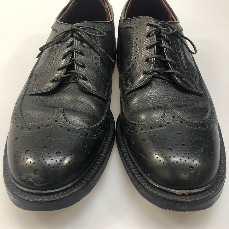 ハノーバー ウイングチップ グレインレザー サイズUS8.5C メンズ  HANOVER 約26.5cm【AFC45】