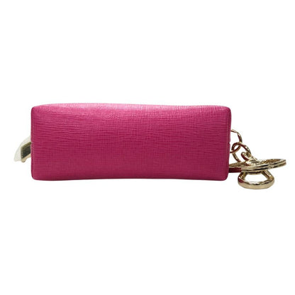 フルラ コインケース ポーチ キーホルダー レザー ピンク FURLA