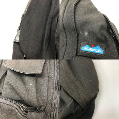カブー ワンショルダーバッグ ボディバッグ ロープバッグ rope sling ブラック系 KAVU【AFE3】