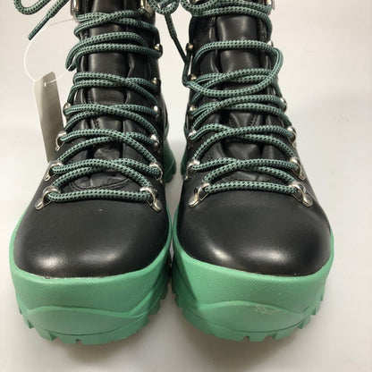 メレル ブーツ トレッキングブーツ Bristol MID レディース サイズ24.5 ブラック グリーン系 MERRELL 約24.5cm【AFD5】