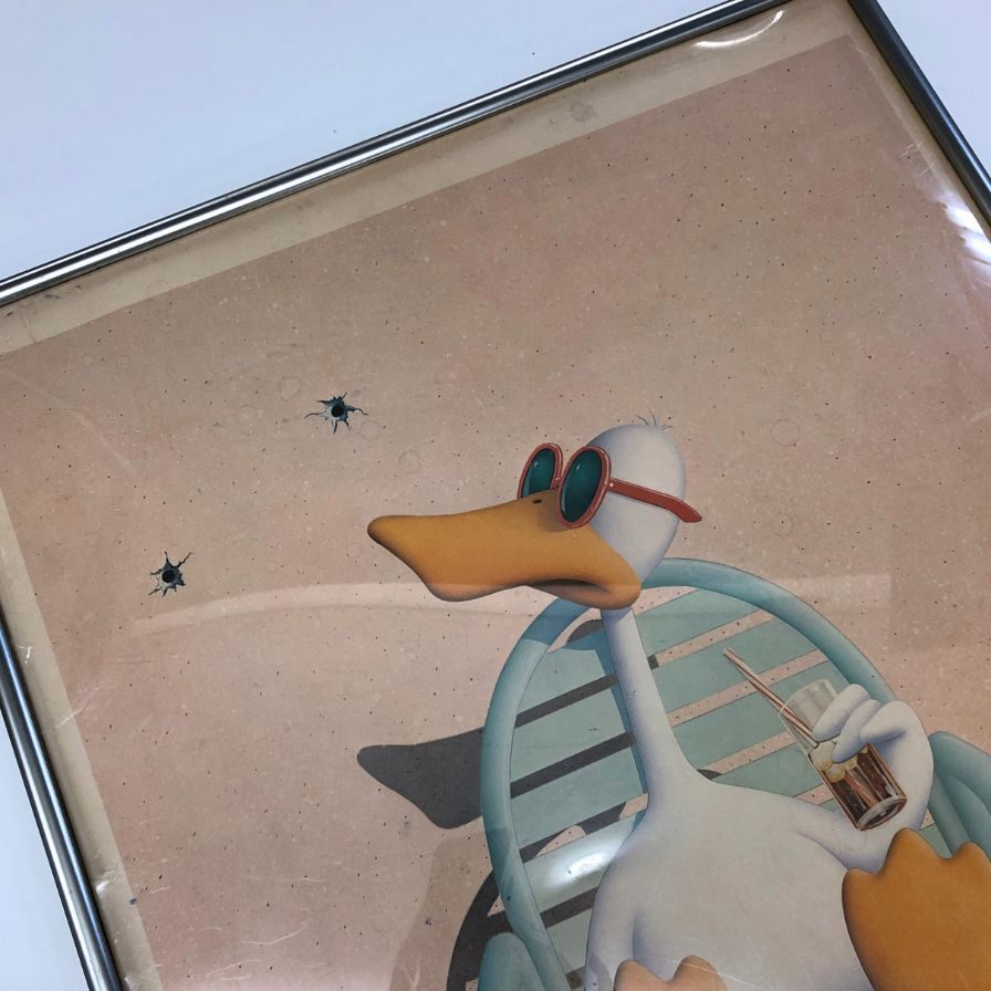 マイケル ベダード シッティング ダック 1982 手描きあり Michael Bedard Sitting Duck【AIF28】【中古】