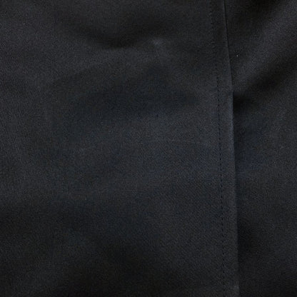 美品◆トム フォード ステンカラー コート シルク100% レディース サイズS ブラック TOM FORD 【AFB7】