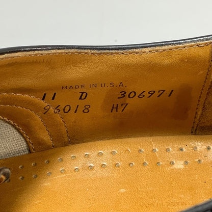 コールハーン レザーシューズ ウイングチップ ガラスレザー ブラック サイズUS11D メンズ COLE HAAN 約28.5cm【PTM1】