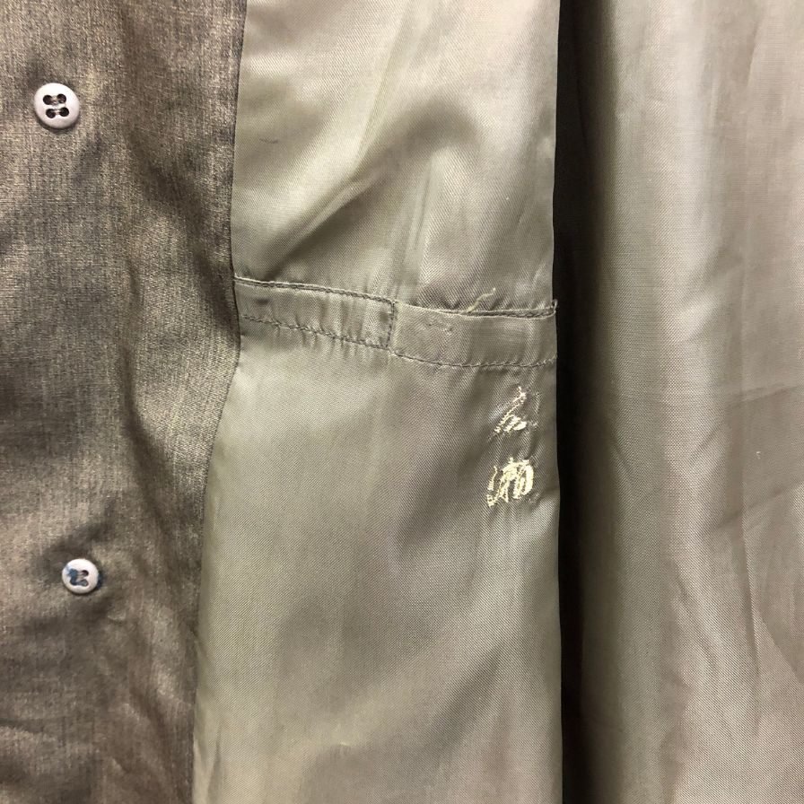 中古◆バーバリー バルカラーコート 60年代 旧タグ ブラウン メンズ サイズ表記なし Burberry 【AFF20】