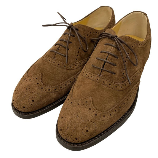 ロイドフットウェア レザーシューズ 2826ER04 ウイングチップ スエード メンズ サイズ7 ブラウン系 Lloyd Footwear 約25.5cm【AFD3】