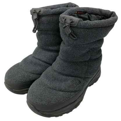 ザ ノースフェイス ウィンターブーツ ヌプシ ブーティ  ウォータープルーフ ウール メンズ グレー サイズ26 NF51873 THE NORTH FACE Nuptse Bootie WP VI 約26.0cm【AFC8】
