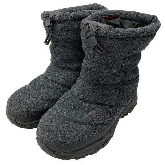 ザ ノースフェイス ウィンターブーツ ヌプシ ブーティ  ウォータープルーフ ウール メンズ グレー サイズ26 NF51873 THE NORTH FACE Nuptse Bootie WP VI 約26.0cm【AFC8】