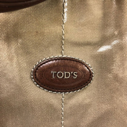 トッズ Gライン 2way ショルダーバッグ トートバッグ　グレー TODS【AFE8】