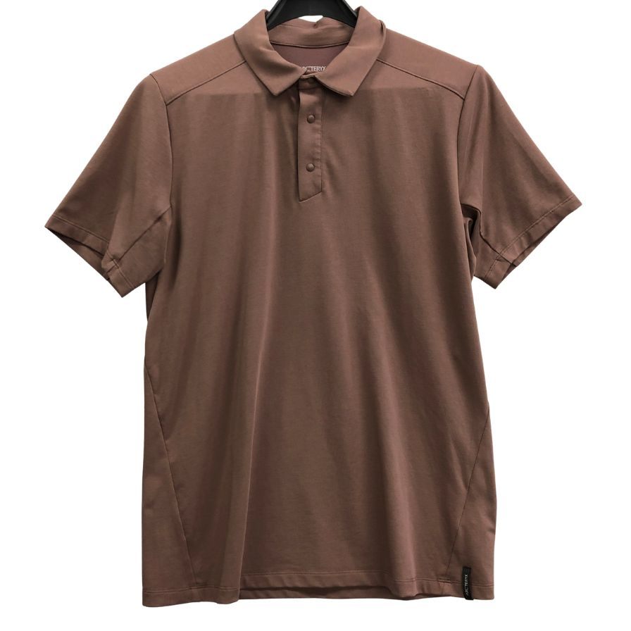 美品◆アークテリクス ドライポロシャツ メンズ M ブラウン系 ARCTERYX 【AFB38】