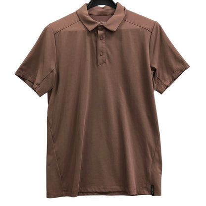 美品◆アークテリクス ドライポロシャツ メンズ M ブラウン系 ARCTERYX 【AFB38】