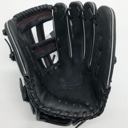 ゼット グローブ 野球 右投げ 軟式 オールラウンド BRGB35440 ブラック ZETT【AFI22】【中古】